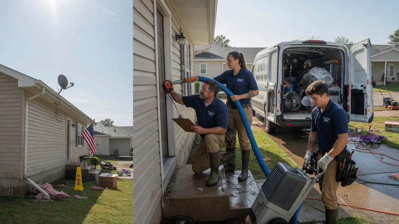 Ceiling Water Damage Restoration in Vining, MN near me